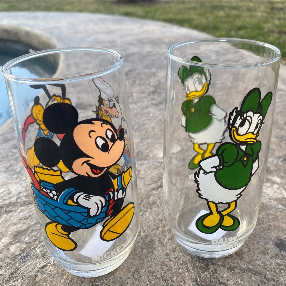 Vintage collector Pepsi Glasses